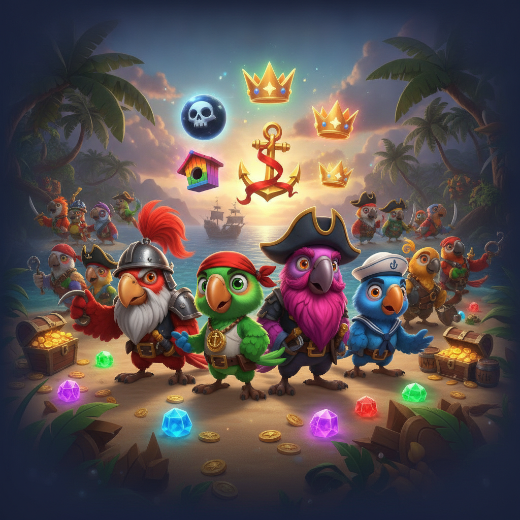 Pirots Series - Pirate Parrots Slots